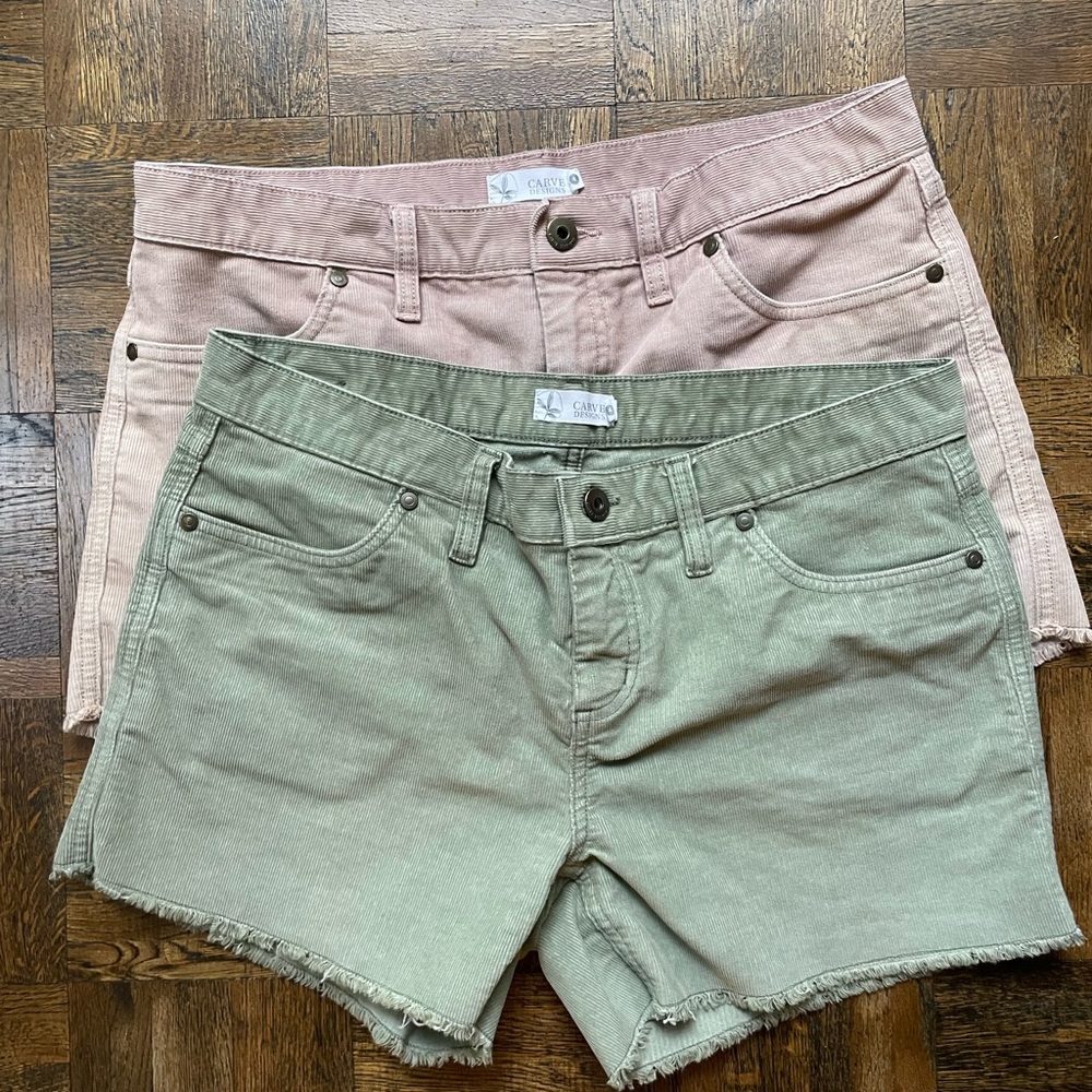 Carve Designs Oahu 4inch Shorts, Size 4